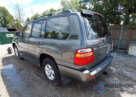 2000 Toyota Land Cruiser из США, поврежденный, VIN JT3HT05J5Y0081332